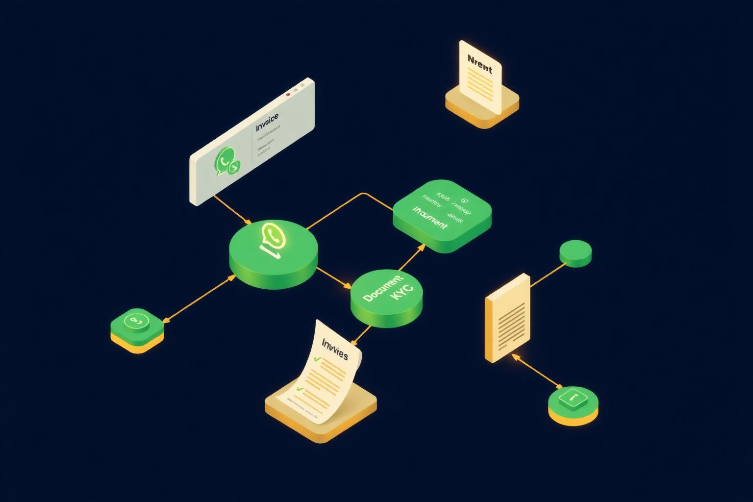 automation workflow diagram for PG management